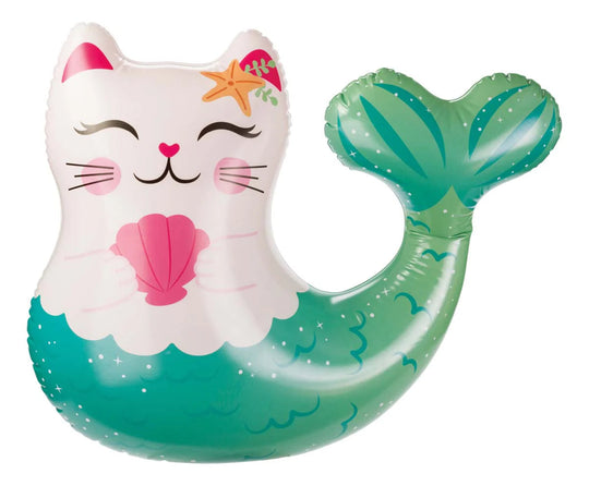Toysmith Bobbin' Buddies Inflatable Mer Kitty Water Floatie