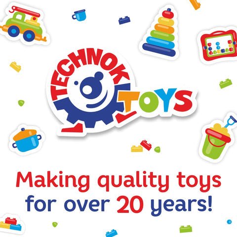 Technok Bath Toys 12-Piece Set for Toddlers