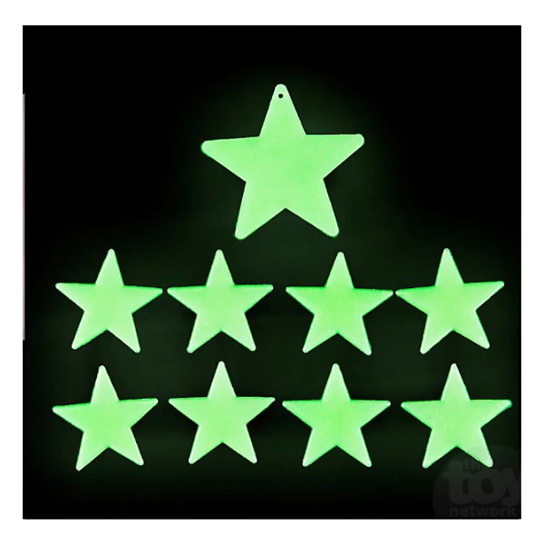 Glow-in-the-Dark Star And Moon Stick Ons