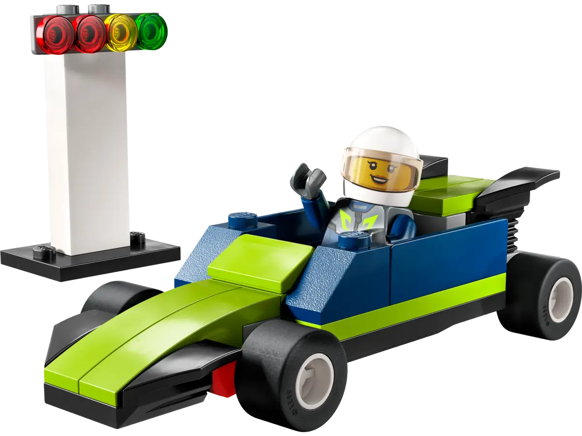 LEGO City Race Car 30640 Building Toy Set - 44 Pieces