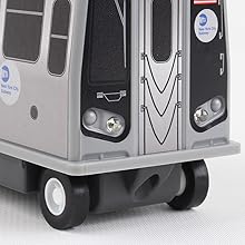 Daron MTA Subway Car - Pullback Toy with Lights & Sound