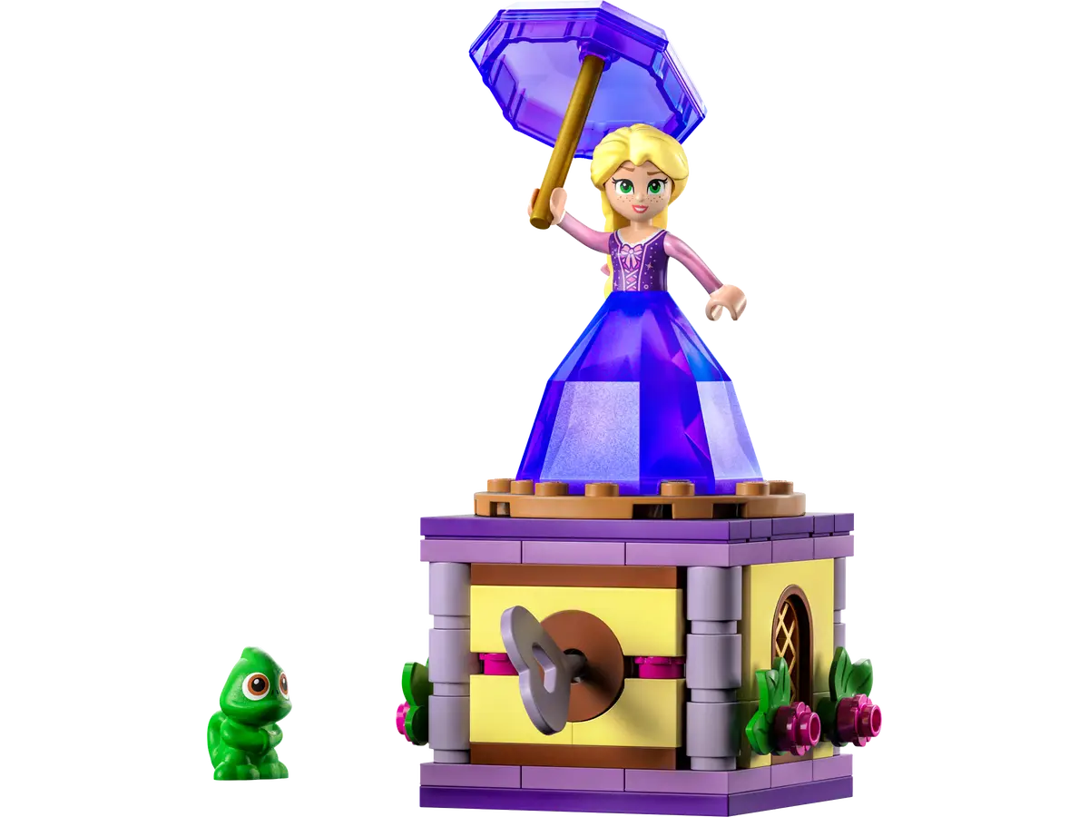 LEGO Disney Princess Twirling Rapunzel 43214 Building Toy Set - 89 Pieces