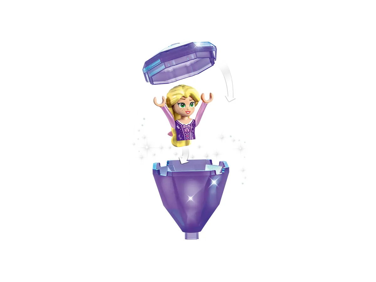 LEGO Disney Princess Twirling Rapunzel 43214 Building Toy Set - 89 Pieces