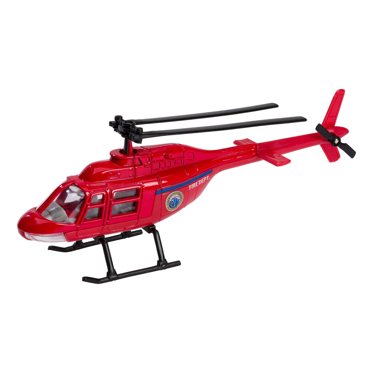 Toysmith Rollin' Die-Cast Fire Helicopter