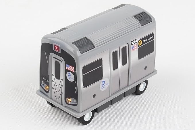 Daron MTA Subway Car - Pullback Toy with Lights & Sound