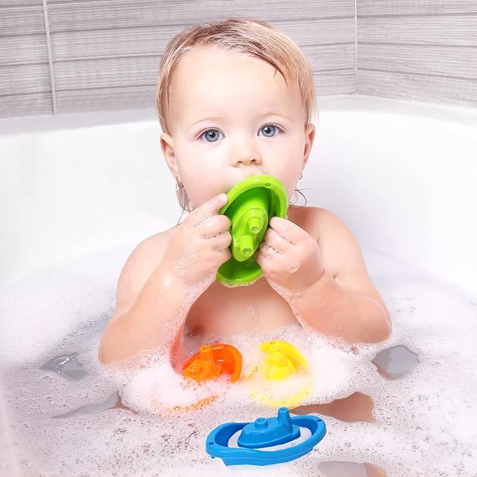 Technok Fun Bath Boats 6-Piece Set