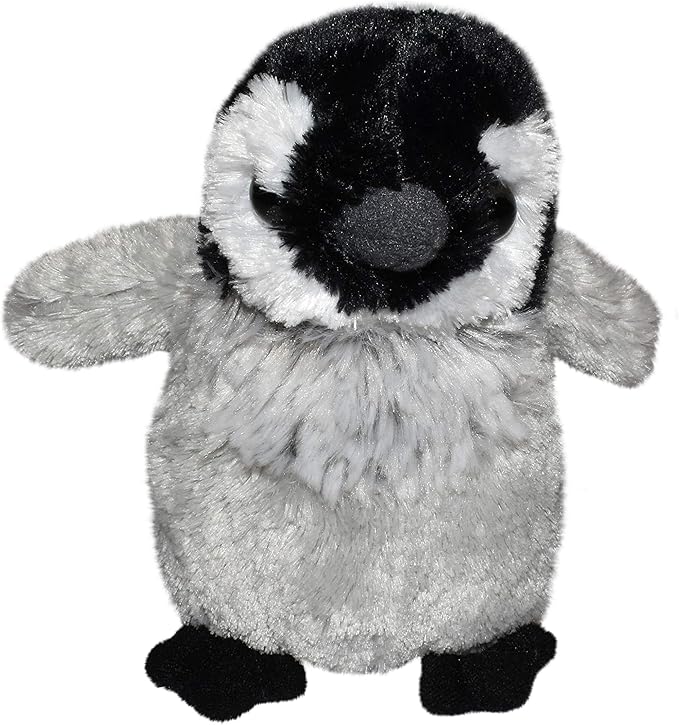 Wild Republic Hug'Ems Emperor Penguin Chick Plush 7in