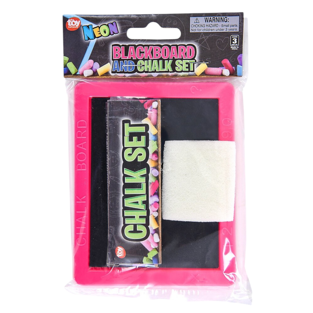 Neon Chalkboard 4 Piece Set