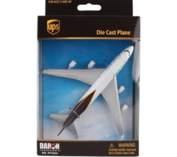 Daron UPS Die-Cast Model Airplane Toy