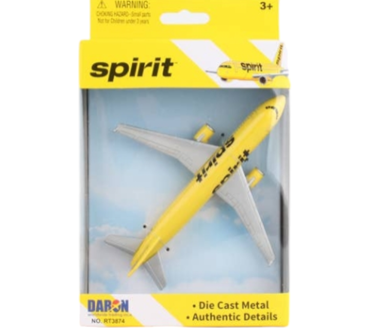 Spirit Die-Cast Model Airplane Toy