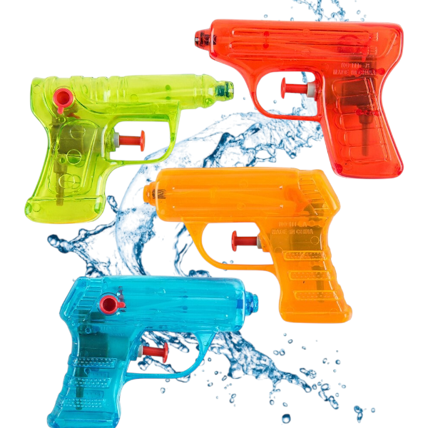 Transparent Water Blaster 4in