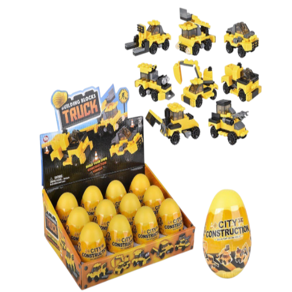 Building Block Construction Truck - Assorted Styles