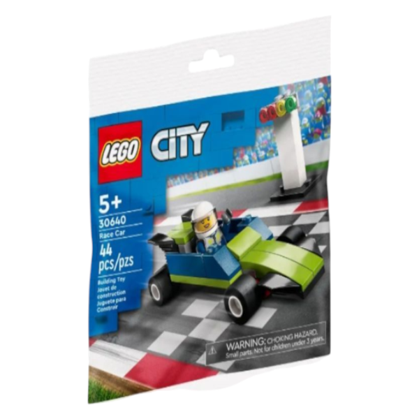 LEGO City Race Car 30640 Building Toy Set - 44 Pieces