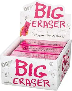 Toysmith Really Big Eraser - For Really Big Mistakes