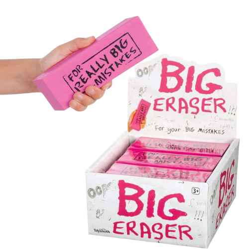 Toysmith Really Big Eraser - For Really Big Mistakes