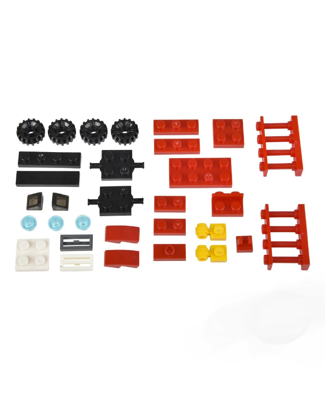 Building Block Fire Rescue Set