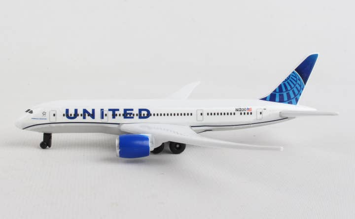 Daron United Airlines Die-Cast Model Airplane Toy