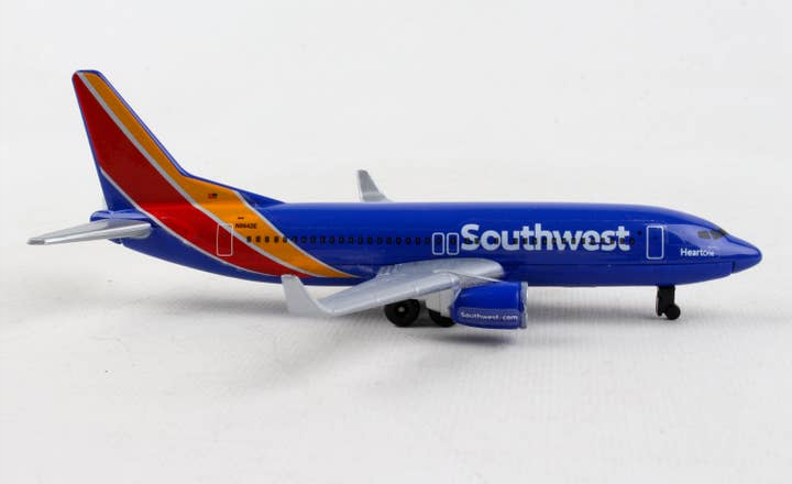 Daron Southwest Die-Cast Model Airplane Toy