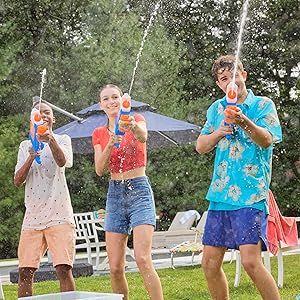 Nerf Super Soaker Flip Fill Water Blaster - 4 Spray Styles, Fast Fill, 30 Fluid Ounce