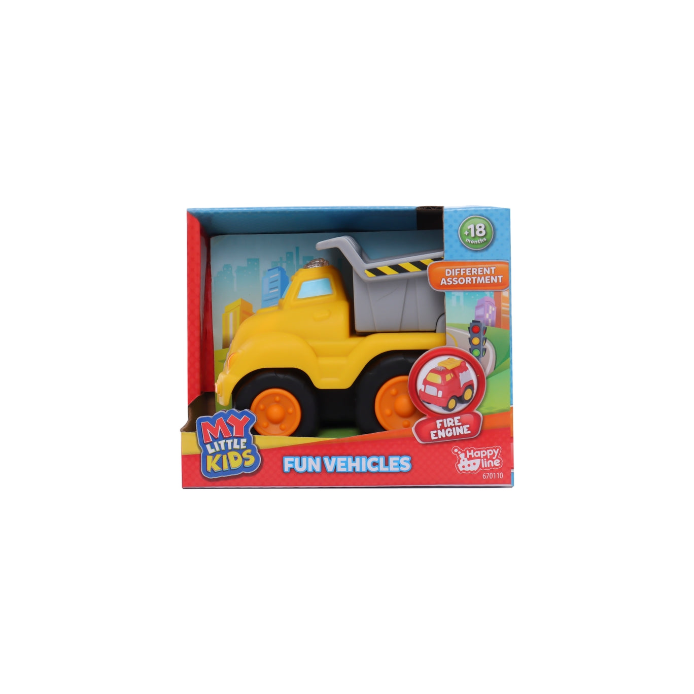 My Little Kids 1 City Vehicle Free Wheels