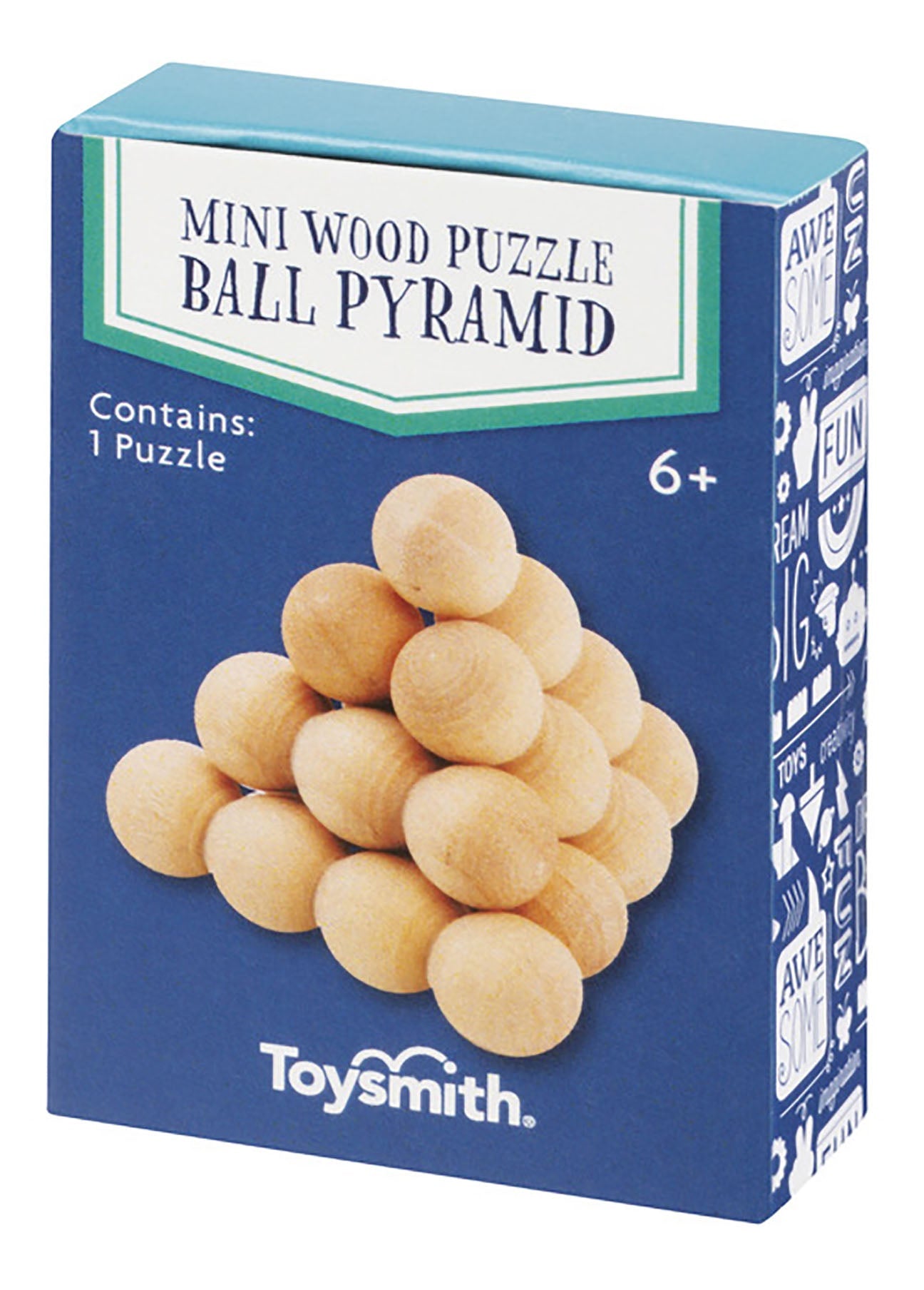 Toysmith Mini Wooden Puzzles Assortment
