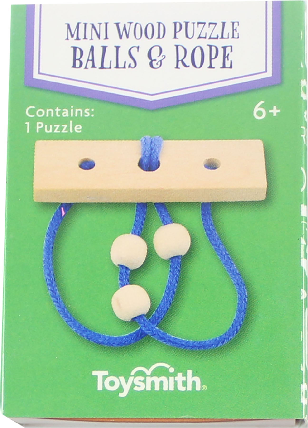 Toysmith Mini Wooden Puzzles Assortment