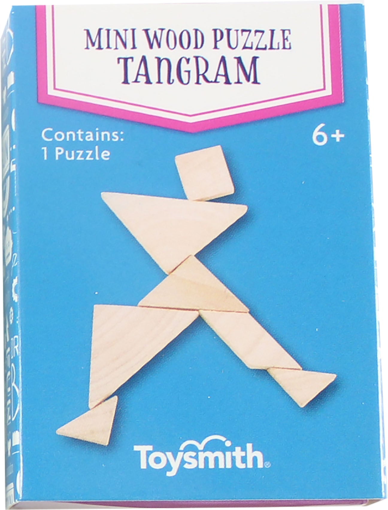 Toysmith Mini Wooden Puzzles Assortment