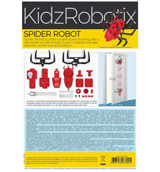 4M KidzRobotix - Spider Robot - Educational STEAM Toy