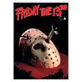 Friday The 13th Logo Mask Magnet