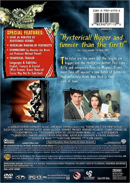 Gremlins 2 : The New Batch  [DVD]