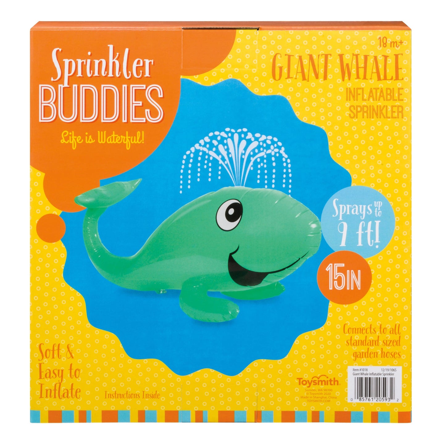 Toysmith Sprinkler Buddies - Outdoor Water Play