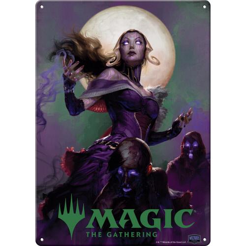 Magic The Gathering Little Liliana Metal Sign 11.5-Inch