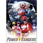 Power Rangers Metal Sign