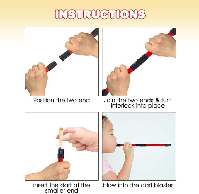 Ninja Blow Darts Playset