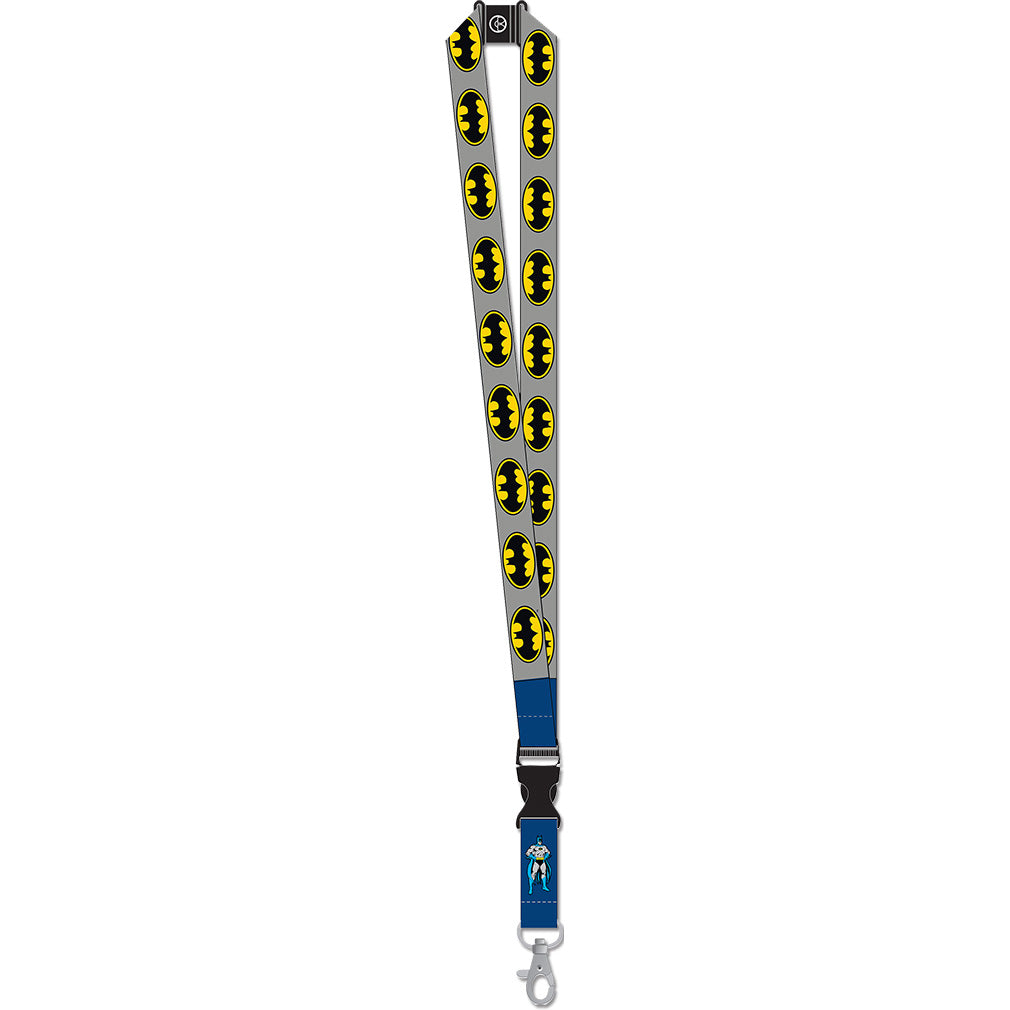 DC Batman Logo Lanyard with ID Holder
