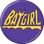 DC Comics Batgirl Logo 1.25 Inch Button