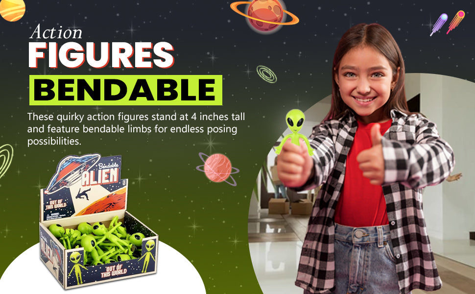 Alien Bendable Action Figure