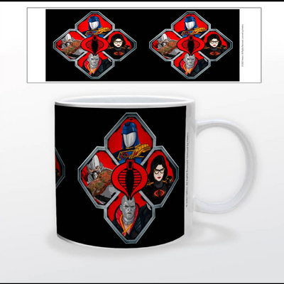 G.I. Joe Cobra Villains 11 Ounce Mug