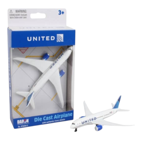 Daron United Airlines Die-Cast Model Airplane Toy