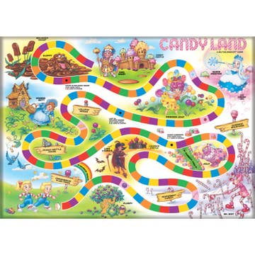 Candyland   Hasbro Gaming  Magnet 3.5" x 2.5"