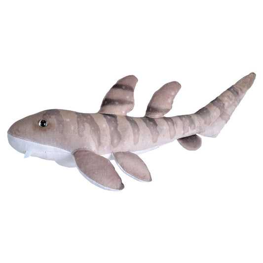 Wild Republic Living Ocean Bamboo Shark  Plush Animal 12"