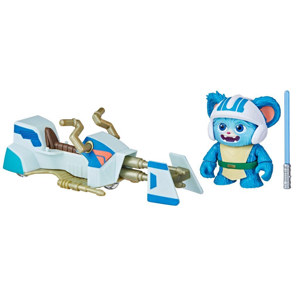 Star Wars Nubs Figure And Speeder Bike