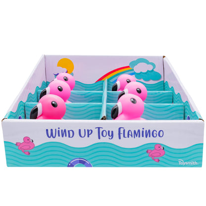 Toysmith Wind-Up Toy Flamingo