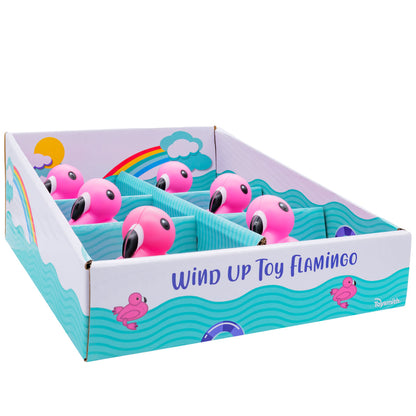 Toysmith Wind-Up Toy Flamingo
