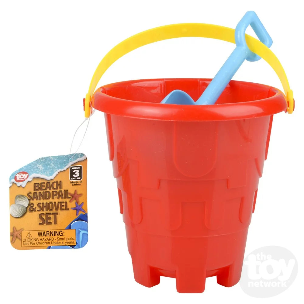 6 -Inch Beach Sand Pail & Shovel