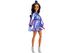 Barbie Deluxe Style Fashion Doll - Metallic Blue Ensemble with Accessories