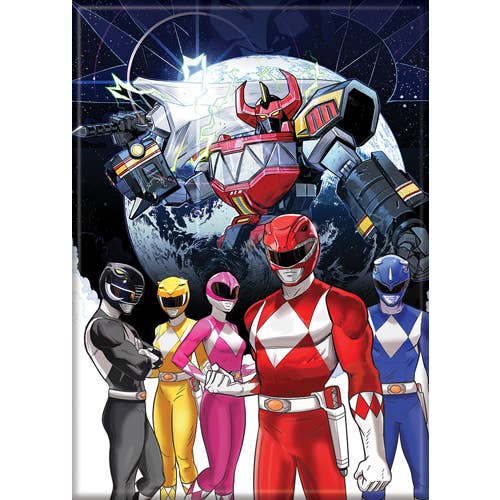 Power Rangers Group Magnet 2.5" x 3.5"