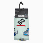 Monopoly Split Crew Socks