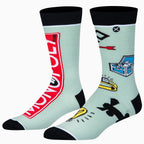 Monopoly Split Crew Socks