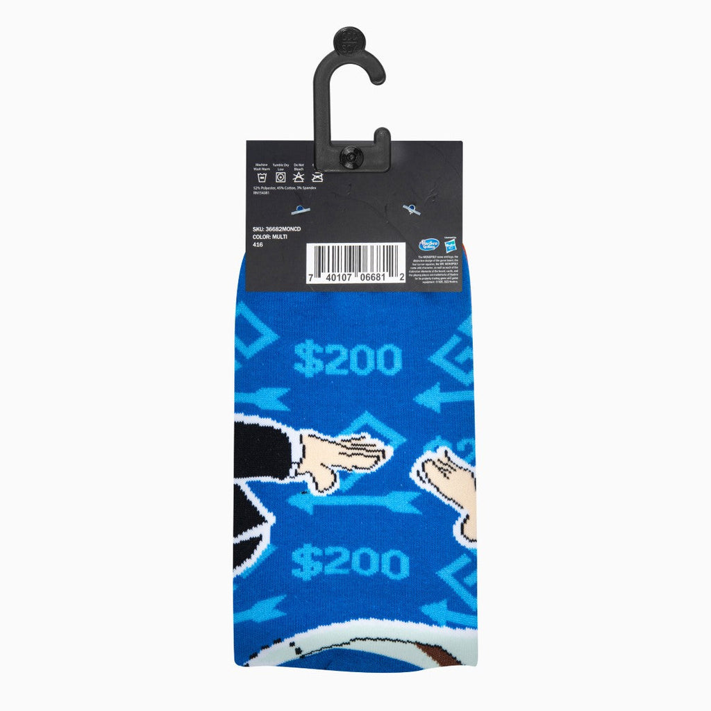 Monopoly Advance To Go Crew Socks